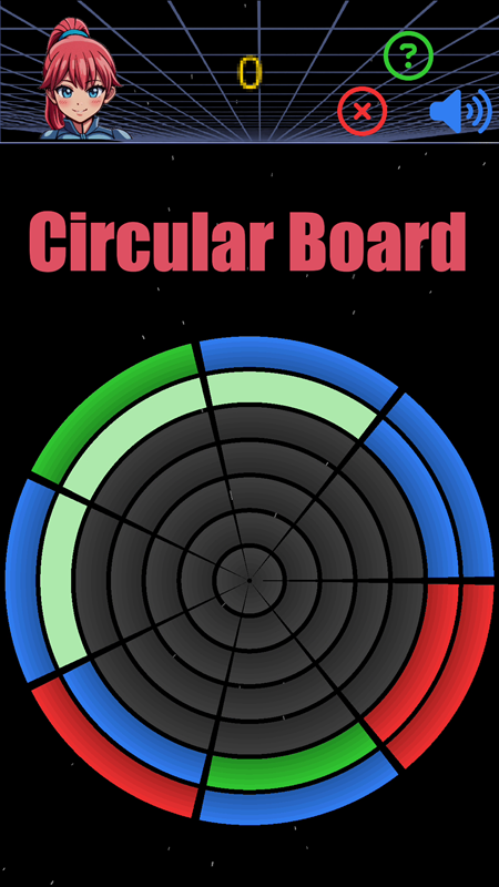 Nova's Escape: Match-3 Puzzle Circular Board